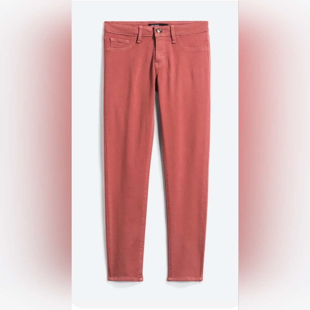 NWT Just Black's Addison Skinny Jean dark pink size 32 (US women's size 14)